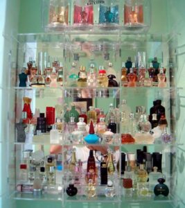 vitrinas para perfumes, Perfumes