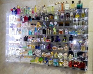 vitrinas para perfumes, Perfumes