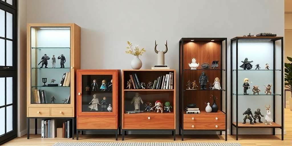 , Vitrinas para colecciones baratas: c&oacute;mo elegir la mejor opci&oacute;n